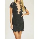 Storia Blue Lace Boutique Dress with V- Neck & Short Sleeves Size Small NWT Photo 8