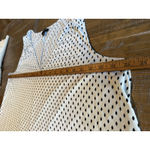 Lane Bryant  Sleeveless Black‎ White Blouse 22 24 Polka Dot Top Shirt Plus Work Photo 6