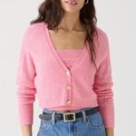 J.Crew  Supersoft cropped cable-knit sweater-tank set  Photo 0