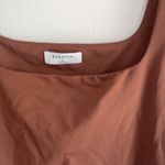 Babaton ‎ CONTOUR TANK BODYSUIT XL Epicurean Brown Photo 5