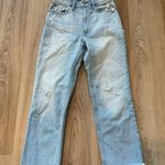 Abercrombie & Fitch Zoe Natural Rise Straight Leg Jeans Photo 0