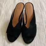 Halston Heritage •• Black Suede Sandals, EEEUC Photo 1