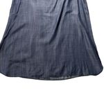 Laju Denim Tencel Blue 3/4 Sleeve Bow Tie Off the Shoulder Dress Women’s Sz Med Photo 3