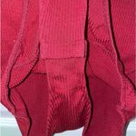 Blue Rain Long Sleeve Lace Bodysuit Women Small Lace Appliqué Ribbed Knit v-neck Photo 9