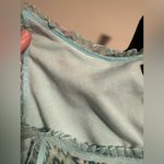 EUC Moda International Blue and Orange Lacy Patterned tank size large Photo 4