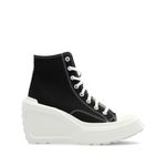 Converse  Chuck 70 De Luxe Wedge Platform Heel – Black – Women’s Size: 8– NEW Photo 6
