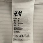 H&M Mid Rise High Leg Striped Bikini Bottom Cheeky Photo 2