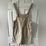 American Eagle  Corduroy Overall Mini Dress Photo 4