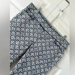 Lilly Pulitzer  Horse Of Course + Floral Corduroy Capris Palm Beach Fit Size 4 Photo 4