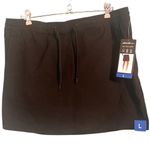 Eddie Bauer  Tulip Hem Skort Size Large Black NWT New Photo 4