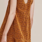 Maeve  Sleeveless Lace Mini Dress in burnt orange Photo 0