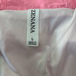 Zenana Outfitters Windbreaker Smocked Waistband Running Shorts Pink Size L Photo 6