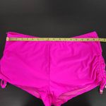 Catalina  Pink Tropical Print Bikini NWT Size 1X Short and Bandeau Bikini Set Photo 8