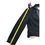 Vintage Uniform JohnPaulRichard Blazer Women's 12 Pinstripe Dark Academia Jacket Photo 5