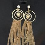 Guess  lion and tassels earrings Photo 0