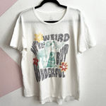 Offline by Aerie‎ Animal Graphic T Shirt Comfy Loungewear Athleisure Small White Photo 0