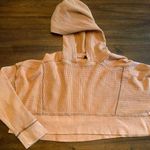 Urban Outfitters  Out From Under Sweatshirt Hoodie Cropped Women’s Small Orange Photo 0
