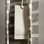 Antistar NWT Women’s  Gray and white beach cover up with a hood Size Medium Photo 1