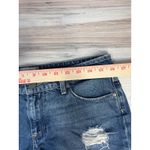 Paige Size 27 Jimmy Jimmy JJ Distressed Blue Denim Jean Shorts Cuffed Hem Photo 12