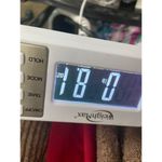 Lane Bryant Tee Shirt Womens 14/16 Gray Faux Leather Ribbon Scoop Neck 3/4 Slvs Photo 9