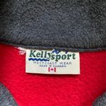 Vintage Kellysport Westcoast Wear Fleece Zip Up Red Vest with Pockets Sz Large Photo 2