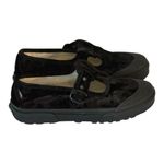 Vans  Crushed Velvet Mary Janes Black Size 8 Photo 3
