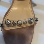 Betsey Johnson High Heeled Strappy Shoes with Rhinestones Woman’s Size 8 Shoes Photo 1