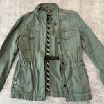 Gap green utility jacket casual military field jacket with pockets womens Photo 0