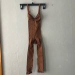 SKIMS  Bronze Seamless Sculpt Ankle Cropped Catsuit Size XXS Photo 2