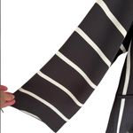 Banana Republic NWT Black White Striped One Button Blazer Size 2 Retail $168.00 Photo 1