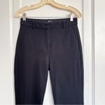 J.Crew • High Rise Cameron Slim Crop Pant in bi-stretch cotton blend black ankle Photo 3