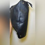 Large Italian croc print leather shoulder bag by J Peterman Red Photo 1