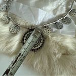 Ancient Allure Metal Medallion Necklace Silver Photo 6