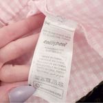 Edikted  Plaid Pink and White Gingham Shorts Elastic Waist Boxer Photo 5