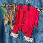 Vintage Take Two Denim Chambray Button Up Shirt L Blue Size L Photo 2