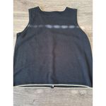 Womens Black Ugly Christmas Sweater Vest Holiday Gifts Ornaments Size 2XL Photo 4