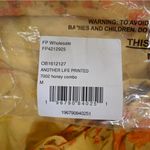 Free People Womens M Another Life Print Crop Top in Honey Combo NEW Photo 11