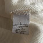 Dress Barn Women’s Ivory V Neck Button Ribbed Top Photo 3