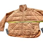Emory park  Quilted bomber jacket cozy & soft relaxed fit Sz S oversized look Photo 8