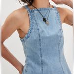 Free People #55 NWT  Mara Denim Mini Dress in Ava Wash Photo 1