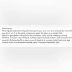 Soft Surroundings  Stratford Jacket Navy Photo 2