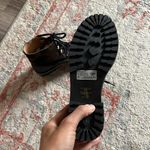 Schutz  Camo Combat Boots Size 6B Calf Hair Black Green Waterproof Lace Up Photo 6