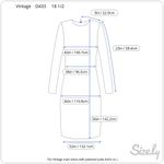 maxi dress with patterned yoke boho with coat 70s Vintage white blue red Size 18 Photo 1