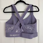 SHEFIT Flex Sports Bra 4Luxe Purple Adjustable Medium Impact Athleisure Workout Size undefined Photo 3