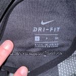 Nike  Charcoal and Light Gray Dri-FIT Sports Bra Photo 2