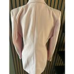 ZARA light pink blazer size small with shoulder pads classy stylish long style Photo 1