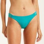 Billabong Sol Searcher Tropic Shore Teal Side Tab Bikini Bottoms Size Large Photo 0