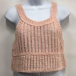 Timing crochet women’s crop top size S/M blush Photo 0