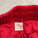 🩷 Red flowy running shorts Size L Photo 2