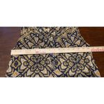 a.n.a High Low Sleeveless Tank Top Women's Small Gold/blue Happy Hour Summer Photo 2